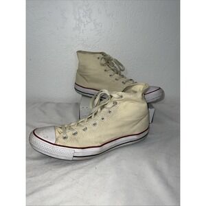 CONVERSE Classic Chuck High Top Shoes NATURAL IVORY Mens 14 M9162 Comfort Casual